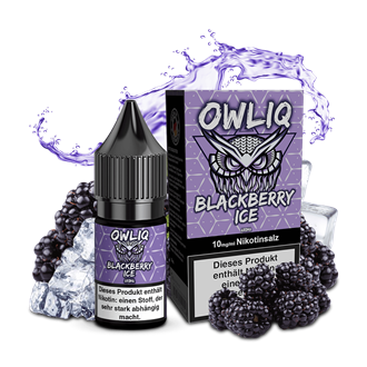 OWLIQ - Blackberry Ice - 10 ml Nikotinsalz Liquid