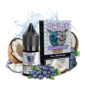 OWLIQ - Blueberry Coco - 10 ml Nikotinsalz Liquid