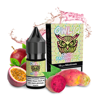 OWLIQ - Cactus Passionsfrucht Ice - 10 ml Nikotinsalz Liquid