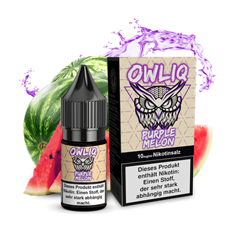 OWLIQ - Purple Melon - 10 ml Nikotinsalz Liquid