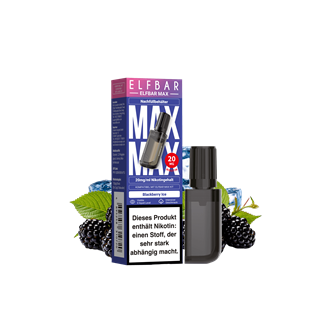 ELF Bar MAX - Blackberry Ice Pod - 1er Pack