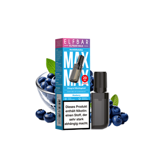 ELF Bar MAX - Blueberry Pod - 1er Pack