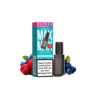 ELF Bar MAX - Blueberry Sour Raspberry Pod - 1er Pack
