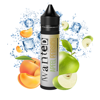Wanted Aroma - Apfel Pfirsich - 10 ml Longfill