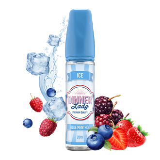 Dinner Lady Aroma - ICE - Blue Menthol - 20 ml Longfill