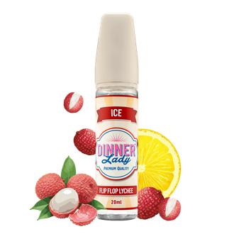 Dinner Lady Aroma - ICE - Flip Flop Lychee - 20 ml Longfill