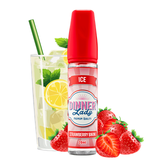 Dinner Lady Aroma - ICE - Strawberry Bikini - 20 ml Longfill