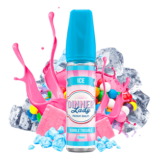Dinner Lady Aroma - Sweets ICE - Bubble Trouble ICE - 20 ml Longfill