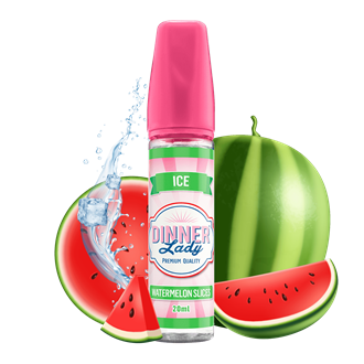 Dinner Lady Aroma - Sweets ICE - Watermelon Slices ICE - 20 ml Longfill