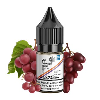 187 Strassenbande - Schwarze Taube - 10 ml Nikotinsalz Liquid