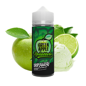 Drip Hacks Aroma - Green Apple Splatters - 10 ml Longfill