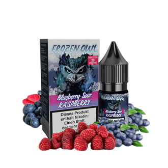 OWL Frozen - Blueberry Sour Raspberry - 10 ml Nikotinsalz Liquid