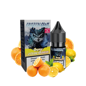 OWL Frozen - Orange Zitronenbonbon - 10 ml Nikotinsalz Liquid