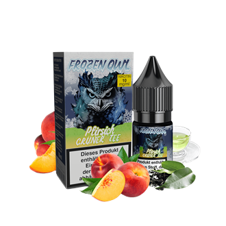 OWL Frozen - Pfirsich Grner Tee - 10 ml Nikotinsalz Liquid