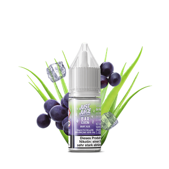 Just Juice BAR Series - Grape Aloe - 10 ml Nikotinsalz Liquid