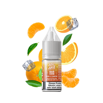 Just Juice BAR Series - Orange & Clementine - 10 ml Nikotinsalz Liquid