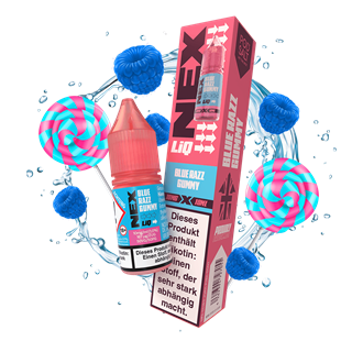 Pod Salt Nex Liq - Blue Razz Gummy - 10 ml Nikotinsalz Liquid