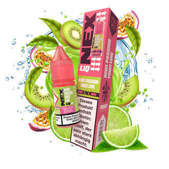 Pod Salt Nex Liq - Kiwi Passionfruit Lime - 10 mlNiktoinsalz Liquid