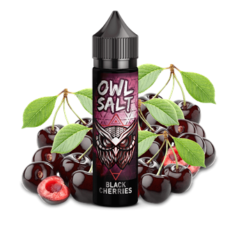 OWL Salt Aroma - Black Cherries - 10 ml Longfill