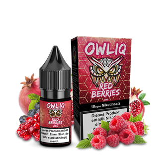 OWLIQ - Red Berries - 10 ml Nikotinsalz Liquid