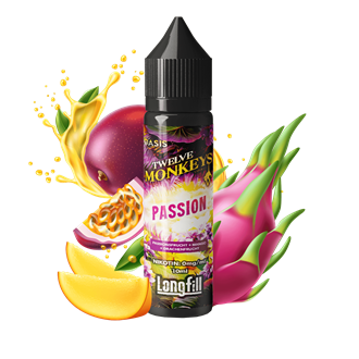 TWELVE MONKEYS Aroma - Passion - 10 ml Longfill