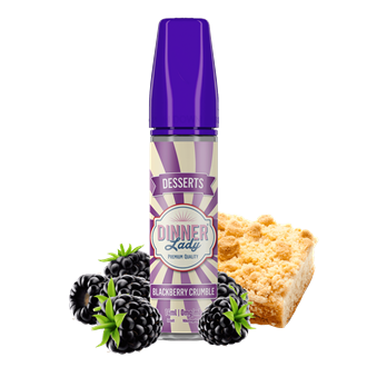 Dinner Lady Aroma - Dessert - Blackberry Crumble - 14 ml Longfill