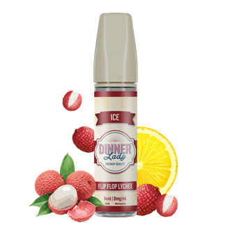 Dinner Lady Aroma - ICE - Flip Flop Lychee - 14 ml Longfill