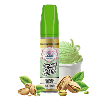 Dinner Lady Aroma - Dessert Bar - Pistachio Gelato - 14 ml Longfill