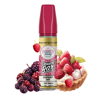 Dinner Lady Aroma - Dessert Bar - Raspberry Tart - 14 ml Longfill