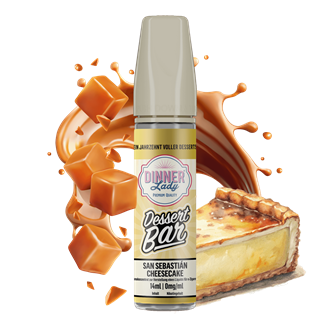 Dinner Lady Aroma - Dessert Bar - San Sebastian Cheesecake - 14 ml Longfill