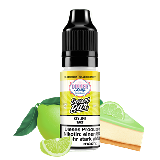 Dinner Lady Dessert Bar - Key Lime Tart - 10 ml Nikotinsalz Liquid