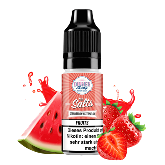 Dinner Lady Fruits - Strawberry Watermelon - 10 ml Nikotinsalz Liquid