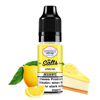 Dinner Lady Dessert - Lemon Tart - 10 ml Nikotinsalz Liquid