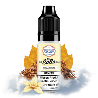 Dinner Lady Tobacco - Vanilla Tobacco - 10 ml Nikotinsalz Liquid