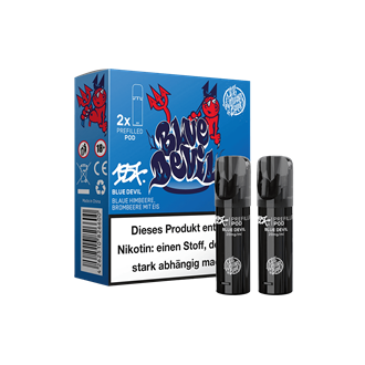 187 Strassenbande Einweg Pod - Blue Devil - 2er Pack
