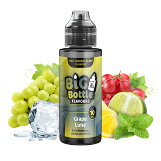 Big Bottle Flavours  - Grape Lime - 10 ml Longfill