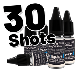 nikoliquids Nik4Mix - Nikotin-Shot - Cloud - 10 ml 20 mg / ml - 30er Pack