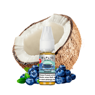ELF Bar Elfliq - Coconut Blueberry - 10 ml Nikotinsalz Liquid