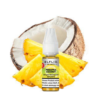 ELF Bar Elfliq - Pineapple Coconut - 10 ml Nikotinsalz Liquid