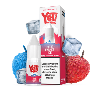 YeTi Summit - Blue Lychee Ice - 10 ml Overdozed Nikotinsalz Liquid