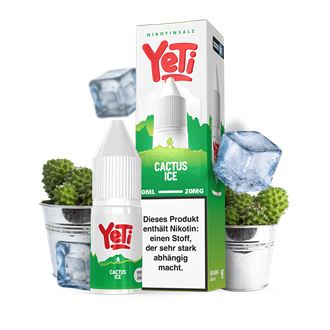 YeTi Summit - Cactus Ice - 10 ml Overdozed Nikotinsalz Liquid