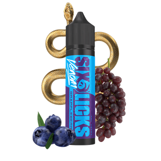 Six Licks Aroma Overdosed - Venom - Grappleberry - 4 ml Longfill
