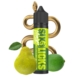 Six Licks Aroma Overdosed - Venom - Truth Or Pear- 4 ml Longfill
