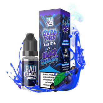 Bad Candy E-Liquid - OVERDOSED JUICD SERIES - Blackcurrant - 10 ml Nikotinsalz