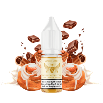 Kings Crest - Don Juan Cinnatwist - 10 ml Nikotinsalz Liquid