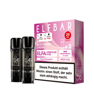 ELF Bar ELFA - Blackberry Cherry Pod - 2er Pack