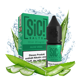 SIC Salts - Aloe Vera - 10 ml Nikotinsalz Liquid