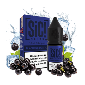 SIC Salts - Blackcurrant Ice - 10 ml Nikotinsalz Liquid
