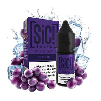 SIC Salts - Grape Ice - 10 ml Nikotinsalz Liquid