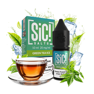 SIC Salts - Green Tea Ice - 10 ml Nikotinsalz Liquid